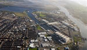 Arial view: Barrow-in-Furness