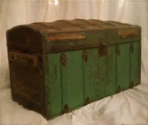 green-steamer-trunk