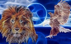 lion-and-eagle